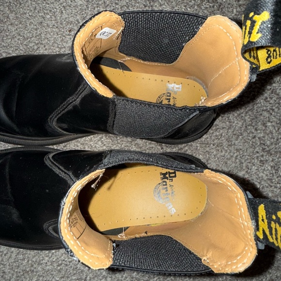 Dr. Martens Black Leather Boots - Picture 3 of 4